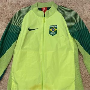 Brazil knit zip up